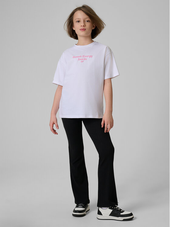 4F 4F Legginsy JELLIFICATION Czarny