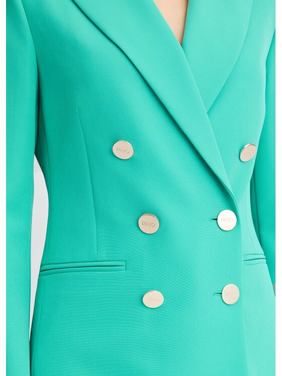 Liu Jo Liu Jo Giacca da abito CA5364T2200X0683 Verde Regular Fit
