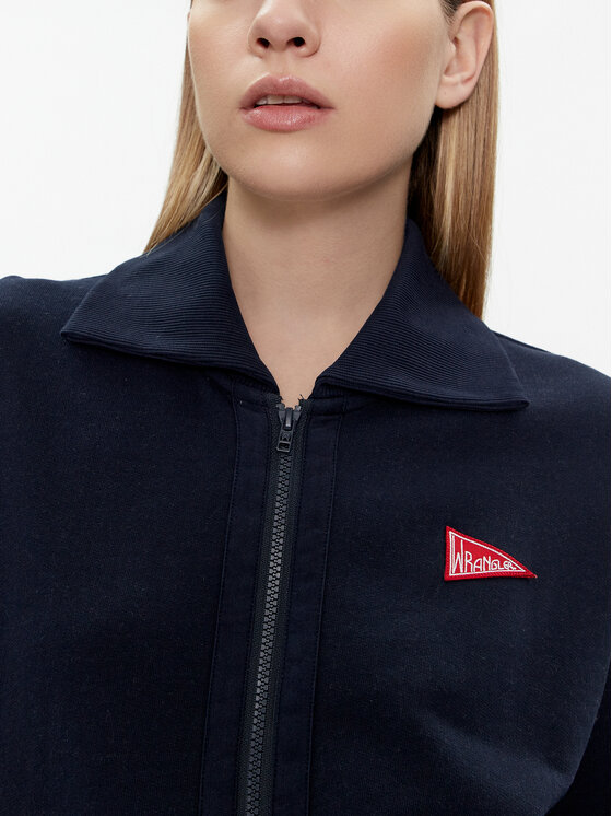 Wrangler Wrangler Pulóver 112351963 Sötétkék Regular Fit