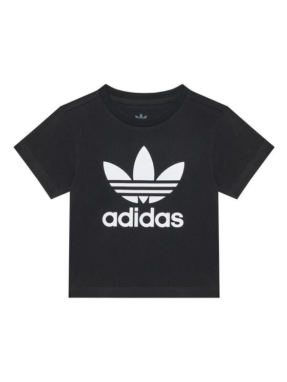 adidas adidas T-krekla un šortu komplekts adicolor JC9155 Melns Regular Fit