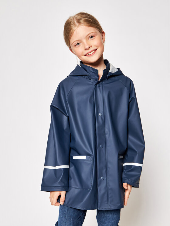 Playshoes Nepremokavá bunda 408638 D Tmavomodrá Regular Fit
