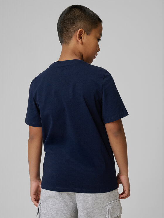 4F 4F T-Shirt BASIC+ Granatowy Regular Fit