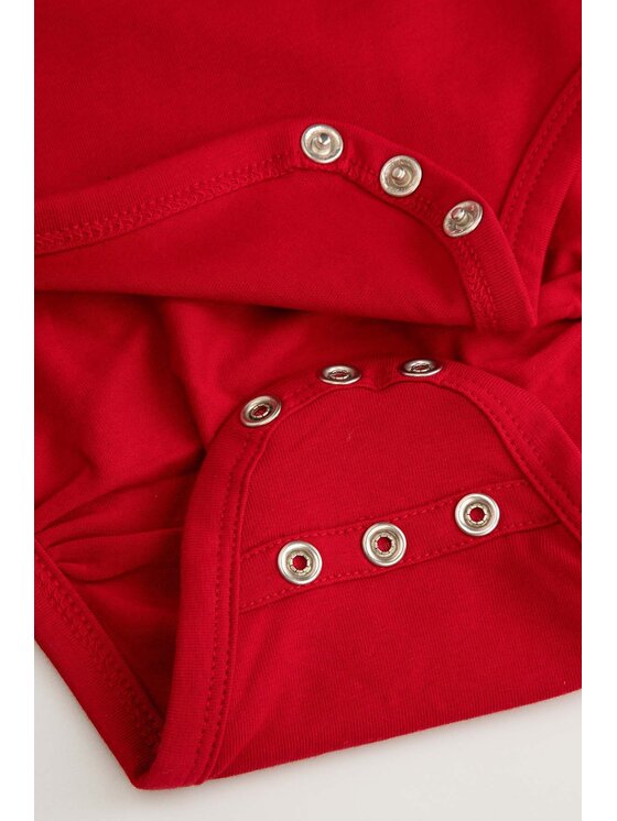 Coccodrillo Coccodrillo Body dziecięce ZC6112102EBG-009 Czerwony Regular Fit