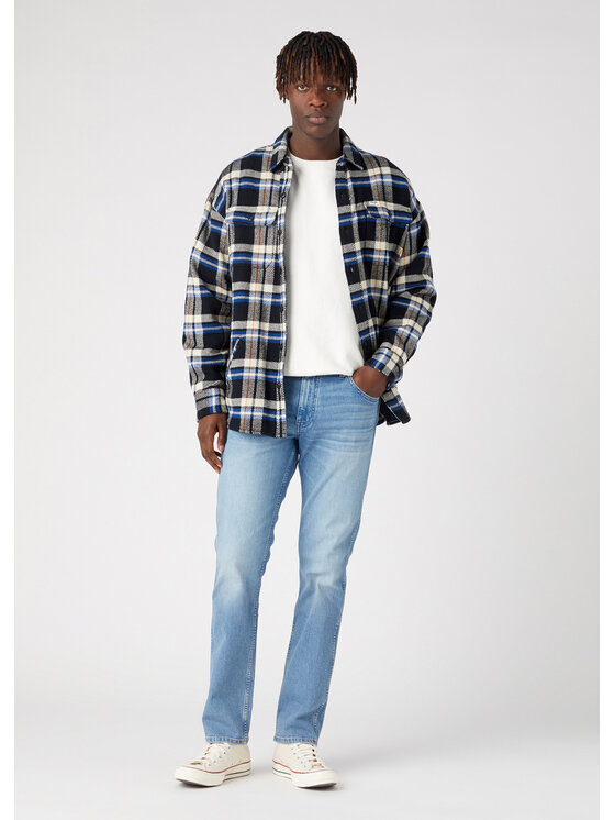 Wrangler Wrangler Jeans GREENSBORO Blu Straight Fit