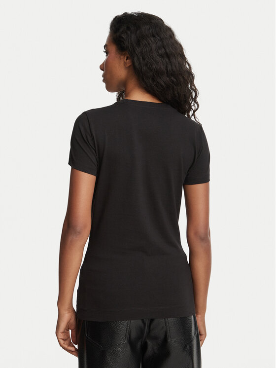Guess Guess T-Shirt W6BI26 K6047 Czarny Regular Fit