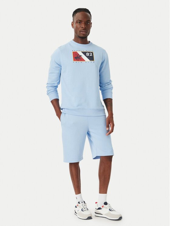 Beverly Hills Polo Club Beverly Hills Polo Club Jopa M6339T Svetlo modra Regular Fit