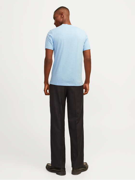 Jack & Jones Jack & Jones T-Shirt Jprblunixs 12257965 Niebieski Slim Fit