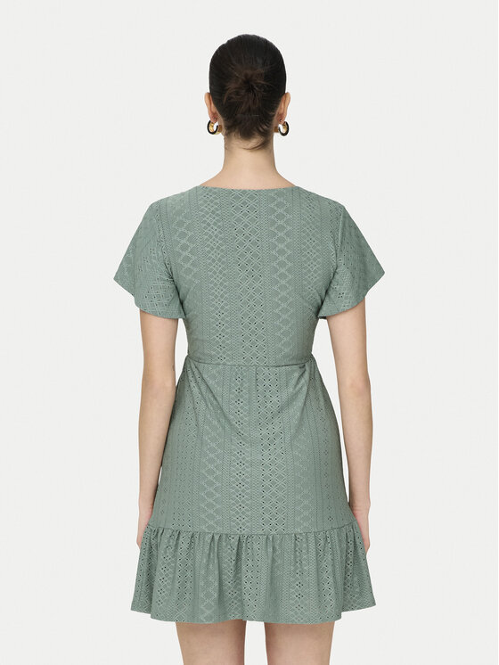 ONLY ONLY Vsakodnevna obleka 15289687 Zelena Regular Fit
