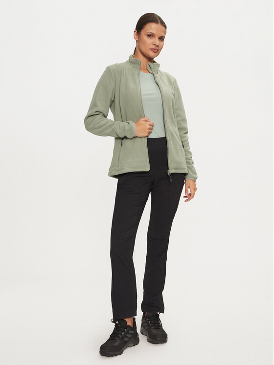 Whistler Whistler Felpa di pile Cocoon W Fleece W211201 Verde Regular Fit