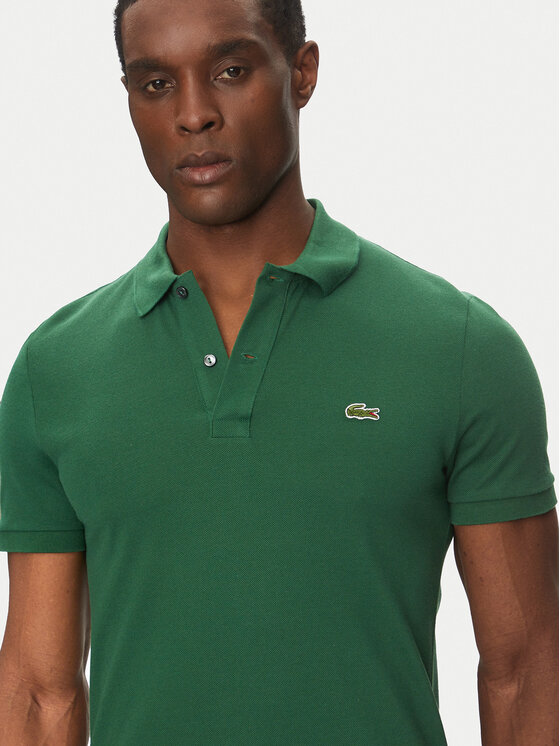 Lacoste Lacoste Polo PH4012 Zielony Slim Fit