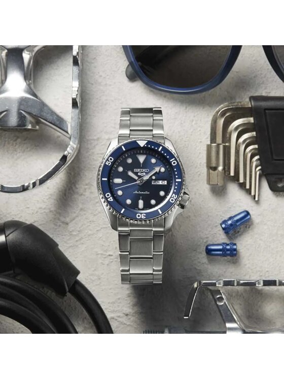 Seiko Seiko Hodinky SRPD Strieborná
