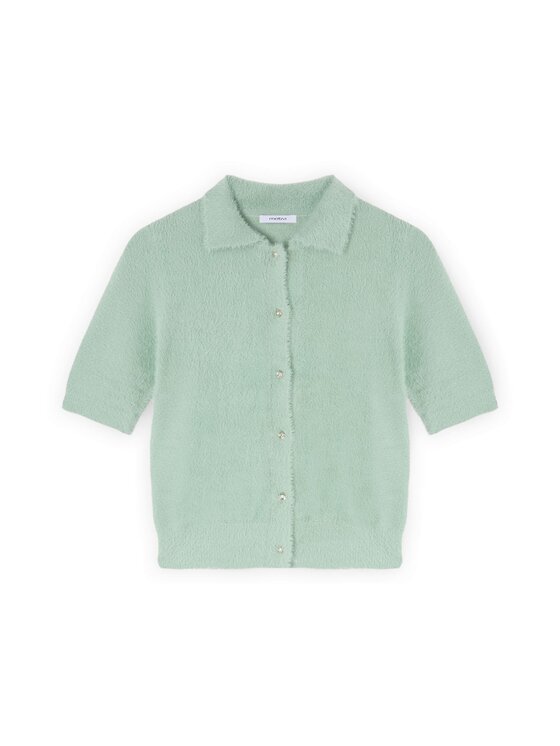 Motivi Motivi Cardigan M555W203752N015 Turchese Regular Fit