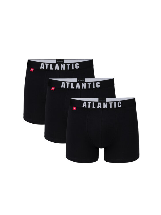 Atlantic Atlantic Komplet bokserek 3MH-011-CZARNY-M Czarny