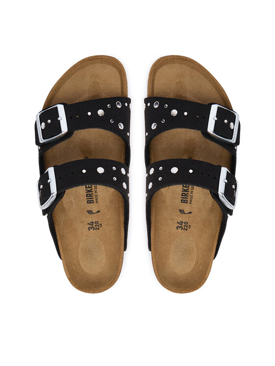 Birkenstock Birkenstock Iešļūcenes Arizona Rivet 1031646 S Melns