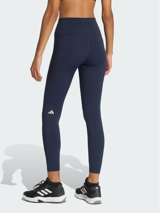 adidas adidas Legginsy 158041 Błękitny Fitted Fit