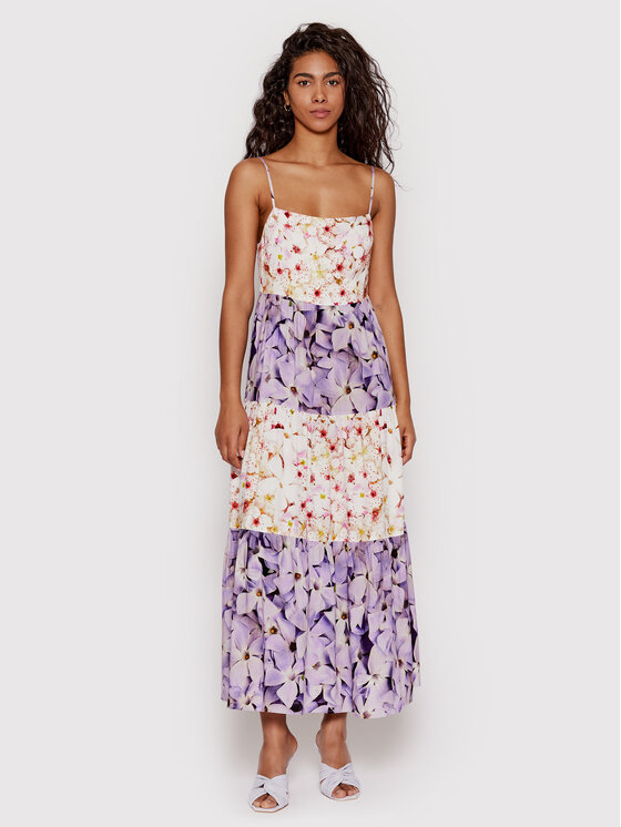 Desigual Desigual Suvekleit Estrella 22SWVW26 Lilla Regular Fit