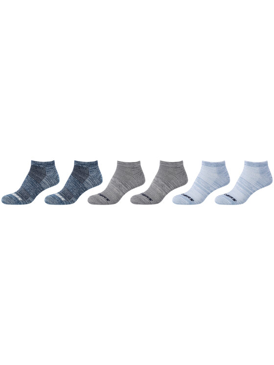 Skechers Skechers Skarpety krótkie Skechers 6PPK Casual Super Soft Sneaker Socks Kolorowy