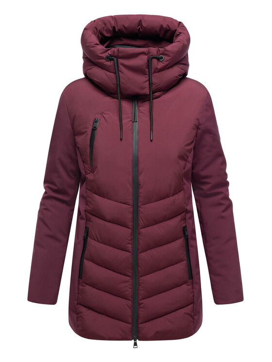 Marikoo Marikoo Kurtka zimowa Tivaa Bordowy Regular Fit