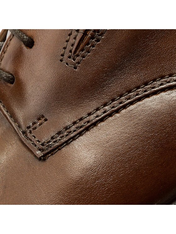Clarks Clarks Nizki čevlji Tilden Cap 261300967 Rjava