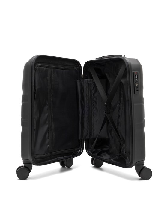 Reebok Reebok Самолетен куфар за ръчен багаж WAL-RBK-02BLACK-S Черен