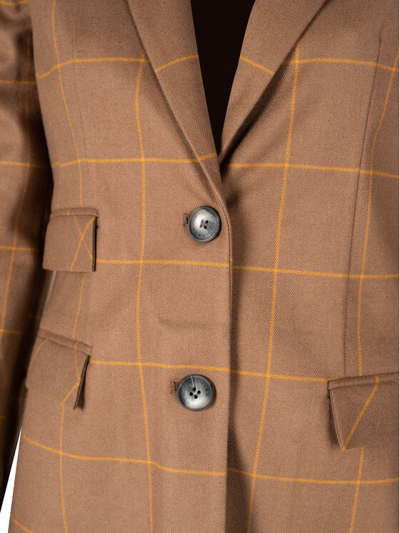 Silvian Heach Silvian Heach Giacca da abito CVA22131GC Marrone Regular Fit
