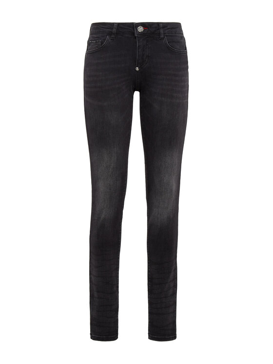 PHILIPP PLEIN PHILIPP PLEIN Jeansy 3039 Czarny Slim Fit