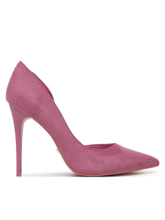 Pantofi cu toc subțire DeeZee DZ0024 Roz