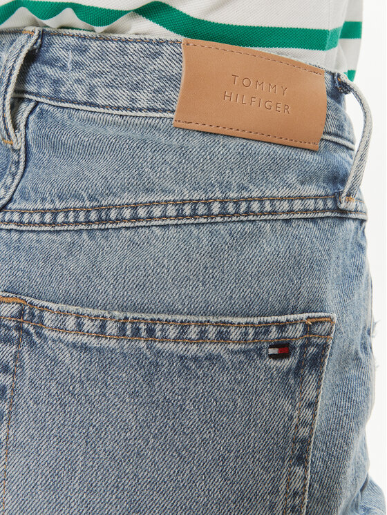 Tommy Hilfiger Tommy Hilfiger Džínsové šortky WW0WW41326 Modrá Slim Fit