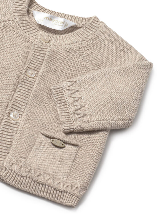 Mayoral Mayoral Cardigan 2337 Beige Regular Fit