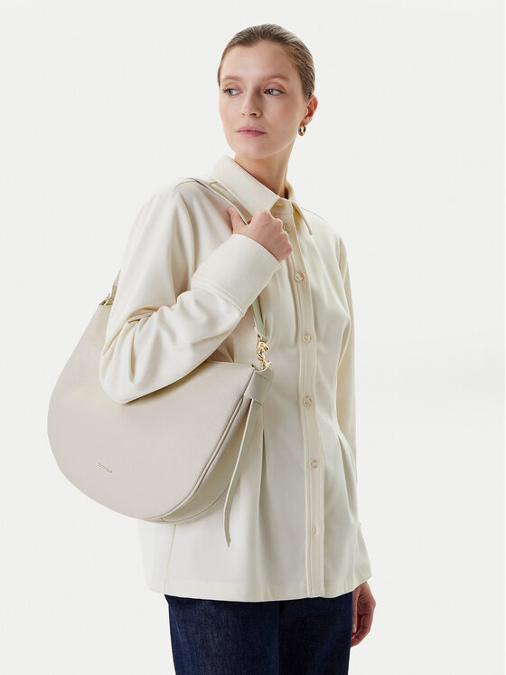 Coccinelle Coccinelle Tasche SHA Coccinelle C-Easy E1 SHA 13 02 01 Écru