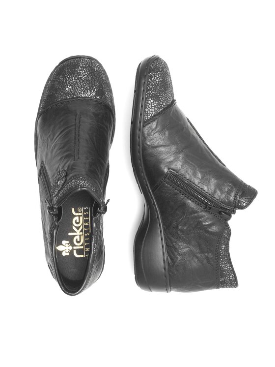 Rieker Rieker Botine 58388-01 Negru