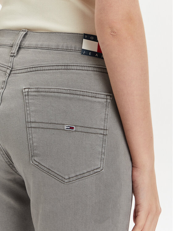 Tommy Jeans Tommy Jeans Jeans hlače Sylvia DW0DW17594 Siva Skinny Fit