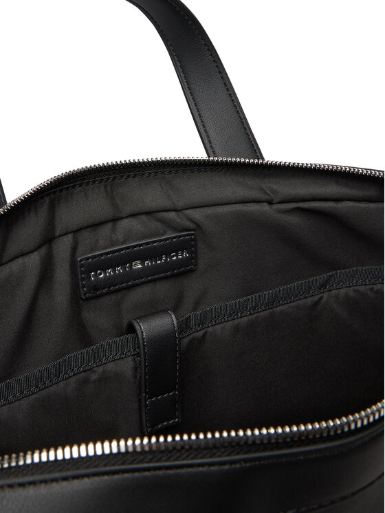 Tommy Hilfiger Tommy Hilfiger Sülearvutikott Th Woven Computer Bag AM0AM13660 Must