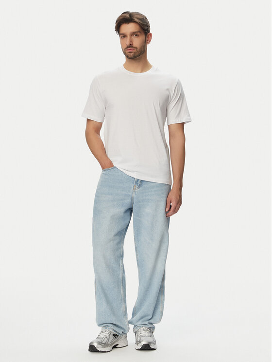 Jack & Jones Jack & Jones Tričko Calm 12297701 Biela Regular Fit