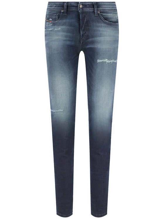 00SWJF 0097P Tamsiai mėlyna Skinny Fit 