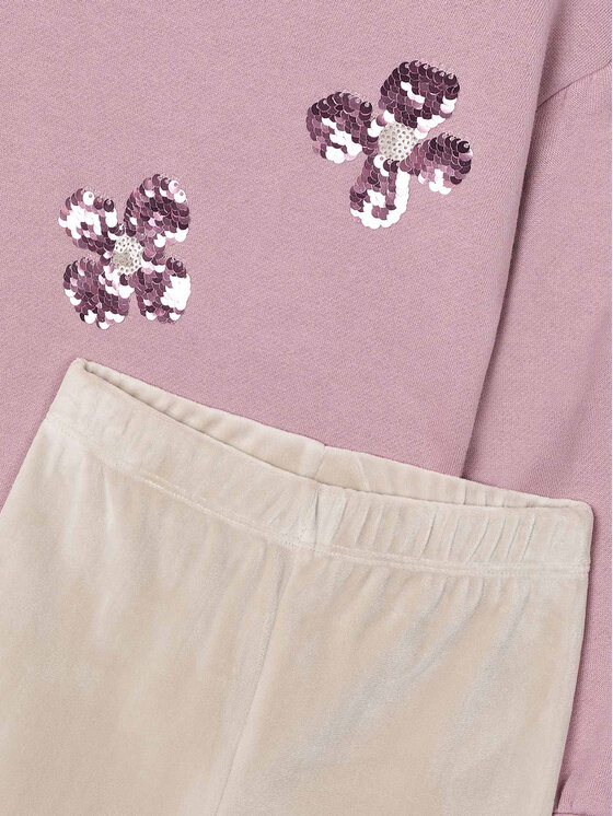 Mayoral Mayoral Pulóver és leggins szett 4706 Rózsaszín Regular Fit