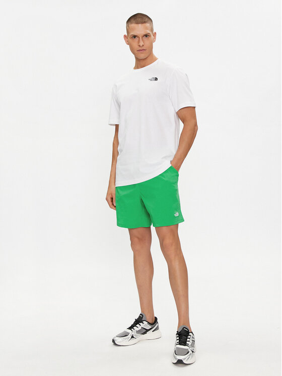 The North Face The North Face Szorty sportowe Class V Pathfinder NF0A86QM Zielony Regular Fit
