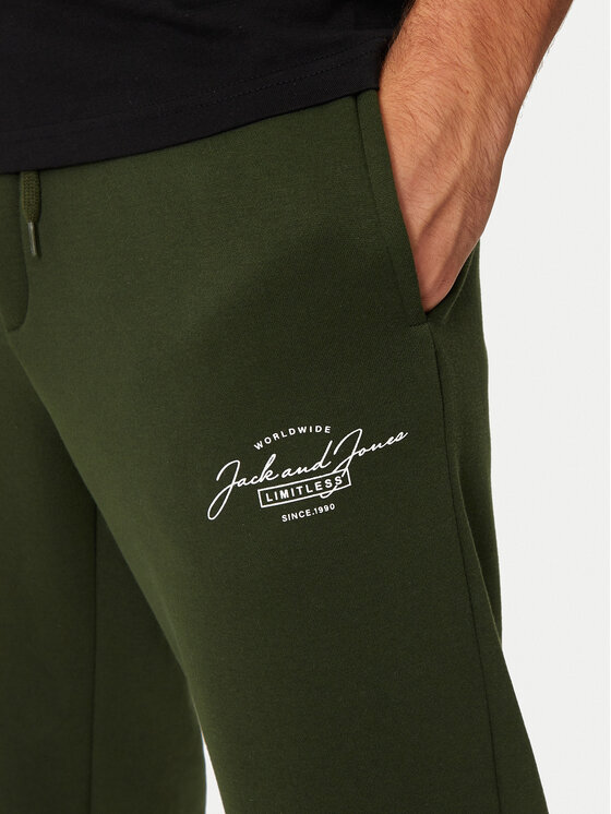 Jack & Jones Jack & Jones Dressipüksid Gordon 12258491 Roheline Regular Fit