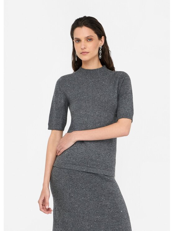 Liu Jo Liu Jo Maglione MF5251MA27R04485 Grigio Regular Fit