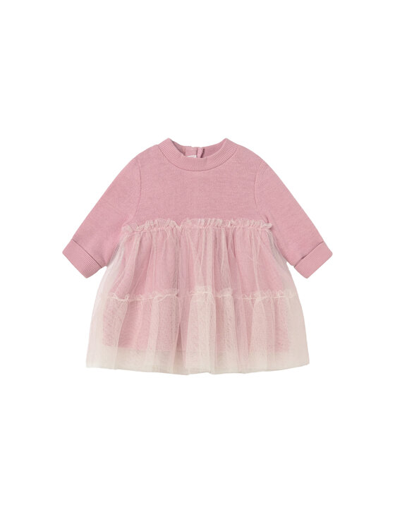 Mayoral Mayoral Vestito da giorno 2824 Rosa Regular Fit
