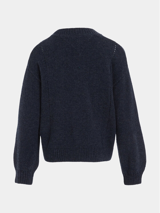 Tommy Hilfiger Tommy Hilfiger Sweater Essential KG0KG07801 Sötétkék Regular Fit