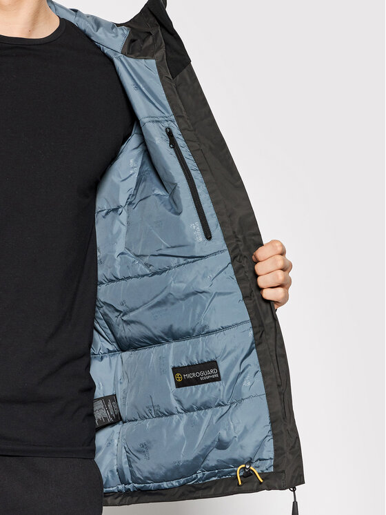 Jack Wolfskin Преходно яке Frosty Morning 1113721 Черен Regular Fit