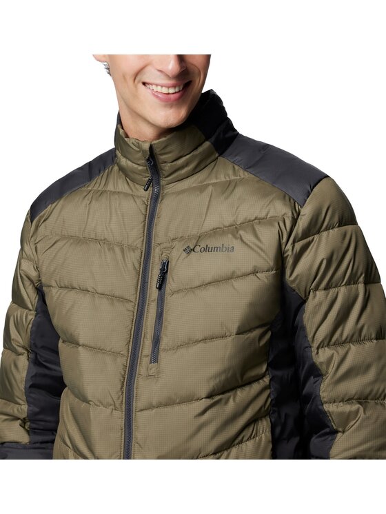 Columbia Columbia Kurtka puchowa 208689 Zielony Regular Fit