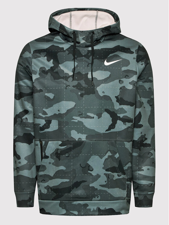 Nike Nike Μπλούζα τεχνική Camo Training DD1757 Πράσινο Regular Fit