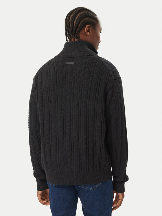 Calvin Klein Calvin Klein Kardigan LV04LH324G Crna Regular Fit