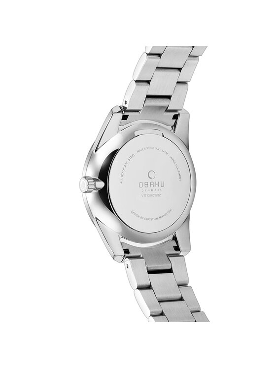 Obaku Obaku Hodinky V171GMCWSC Strieborná