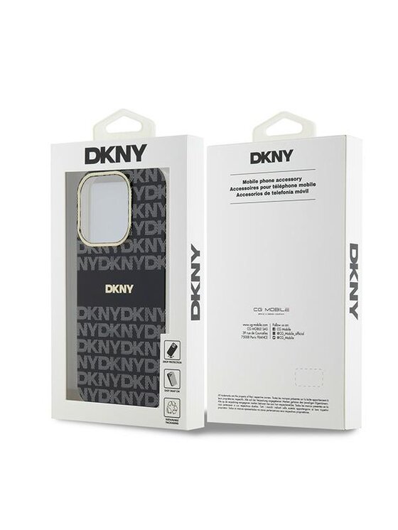 DKNY DKNY Etui na telefon Apple iPhone 14 Pro Czarny