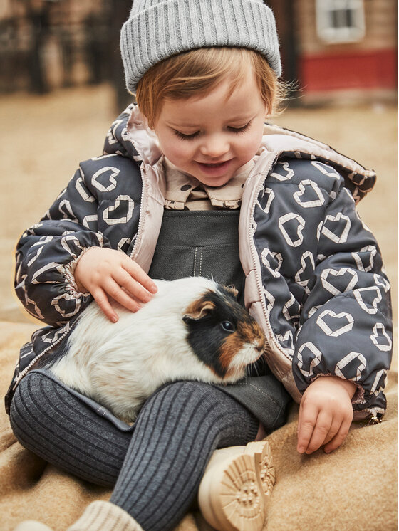 Mayoral Mayoral Zimné bundy 2437 Béžová Regular Fit