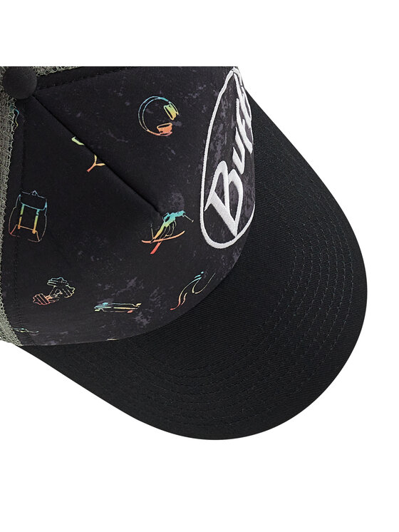 Buff Buff Cepure ar nagu Trucker Cap 130516.999.30.00 Melns