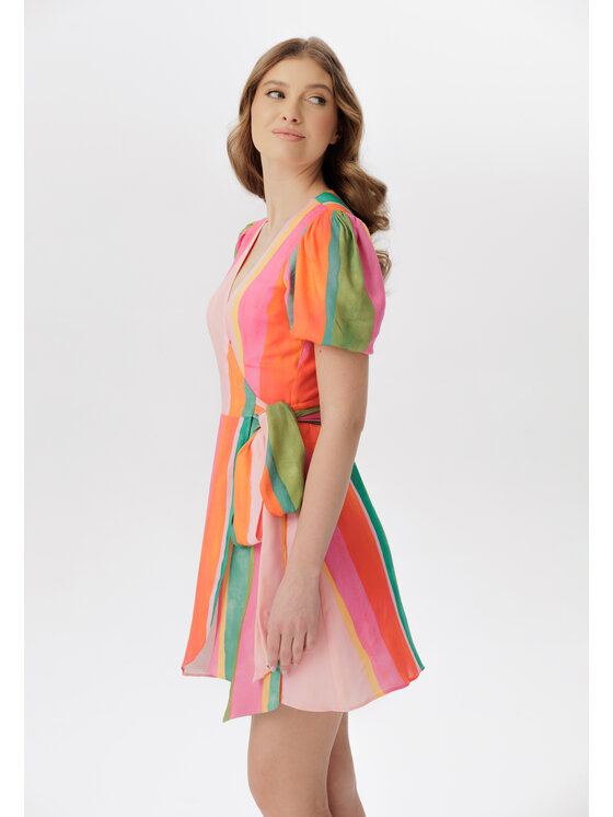LAURELLA LAURELLA Každodenní šaty 4SS017 Barevná Regular Fit